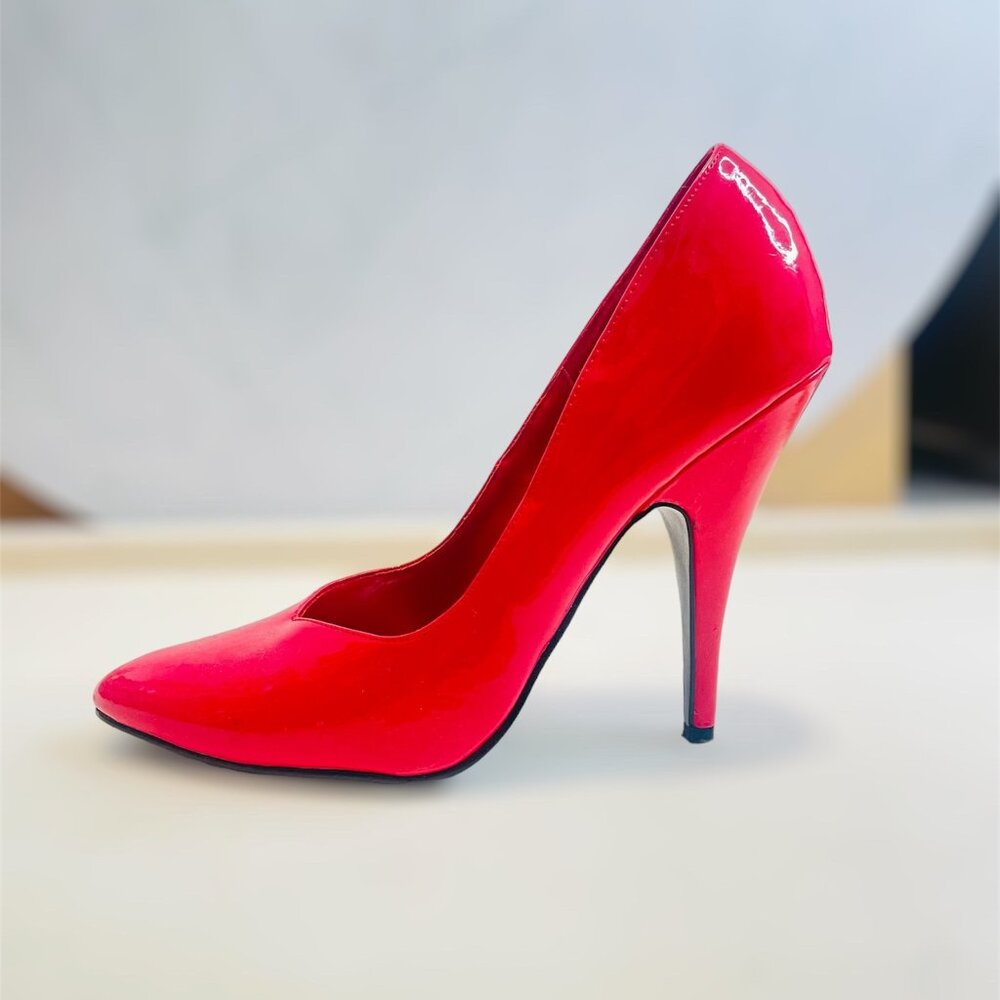 Ellie Cherry Red Stilleto Heels